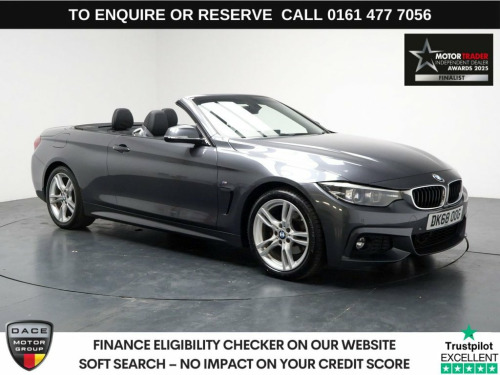 BMW 4 Series  2.0 420d M Sport Convertible 2dr Diesel Auto Euro 