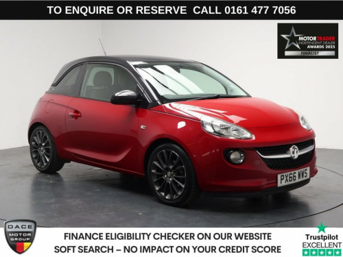 Vauxhall ADAM  1.2i JAM Hatchback 3dr Petrol Manual Euro 6 (70 ps