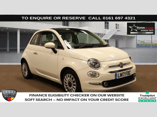 Fiat 500  1.2 Lounge Hatchback 3dr Petrol Manual Euro 6 (s/s