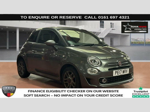 Fiat 500  1.2 S Hatchback 3dr Petrol Manual Euro 6 (s/s) (69