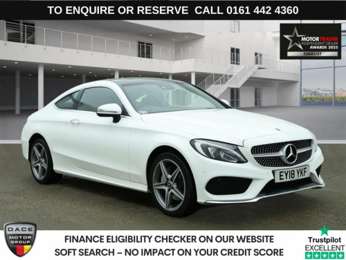 Mercedes-Benz C-Class C200 2.0 C200 AMG Line (Premium Plus) Coupe 2dr Petrol 