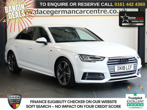 Audi A4  2.0 TFSI S line Saloon 4dr Petrol S Tronic Euro 6 