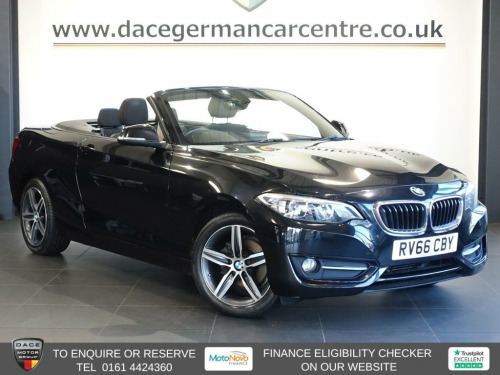 BMW 2 Series  1.5 218i Sport Convertible 2dr Petrol Manual Euro  