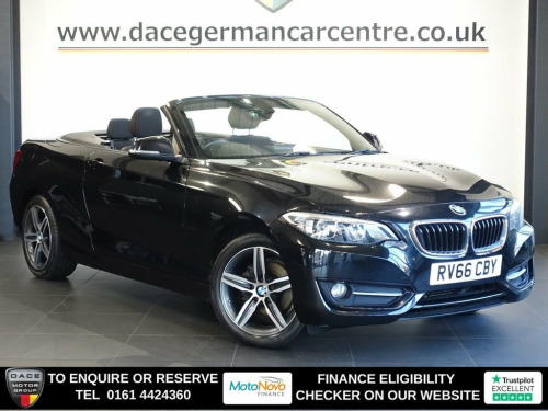 BMW 2 Series  1.5 218i Sport Convertible 2dr Petrol Manual Euro  