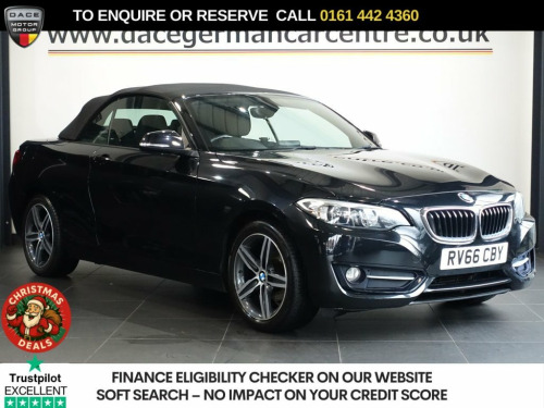 BMW 2 Series  1.5 218i Sport Convertible 2dr Petrol Manual Euro  