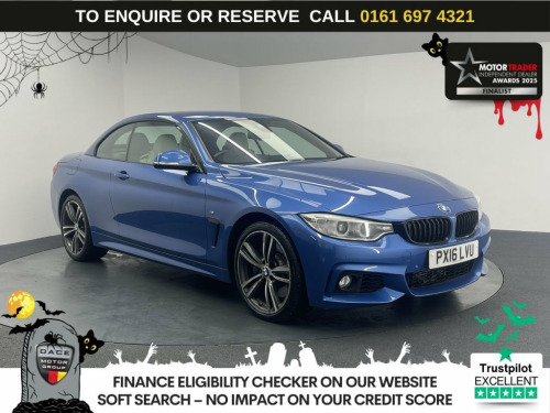 BMW 4 Series  3.0 435d M Sport Convertible 2dr Diesel Auto xDriv