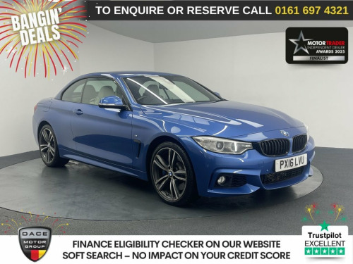 BMW 4 Series  3.0 435d M Sport Convertible 2dr Diesel Auto xDriv