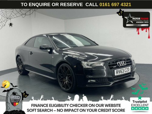 Audi A5  2.0 TDI Black Edition Coupe 2dr Diesel Manual quat