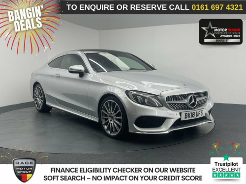 Mercedes-Benz C-Class  2.1 C220d AMG Line (Premium) Coupe 2dr Diesel G-Tr