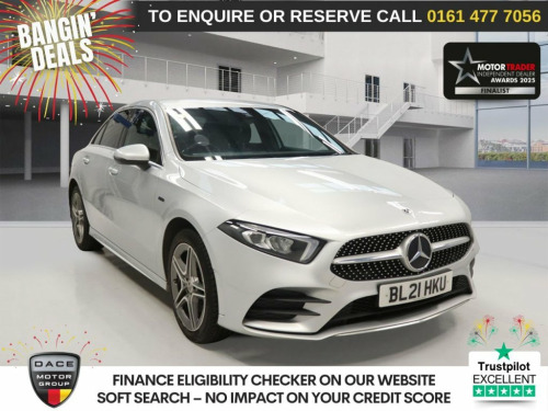 Mercedes-Benz A-Class  1.3 A250e 15.6kWh AMG Line Saloon 4dr Petrol Plug-