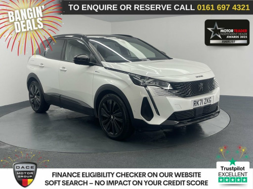 Peugeot 3008 Crossover  1.6 13.2kWh GT SUV 5dr Petrol Plug-in Hybrid e-EAT 