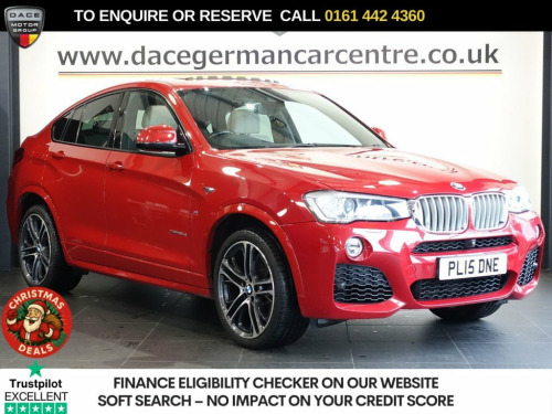 BMW X4  3.0 35d M Sport SUV 5dr Diesel Auto xDrive Euro 6  