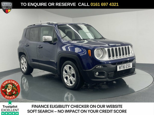 Jeep Renegade  1.6 MultiJetII Limited SUV 5dr Diesel Manual Euro 