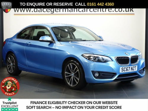 BMW 2 Series  1.5 218i Sport Coupe 2dr Petrol Manual Euro 6 (s/s