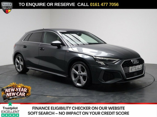 Audi A3  1.0 TFSI 30 S line Sportback 5dr Petrol Manual Eur 