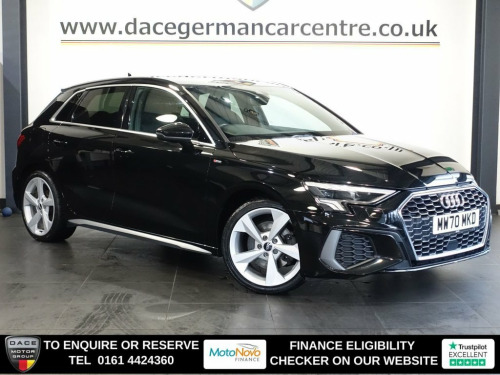 Audi A3  1.0 TFSI 30 S line Sportback 5dr Petrol Manual Eur 