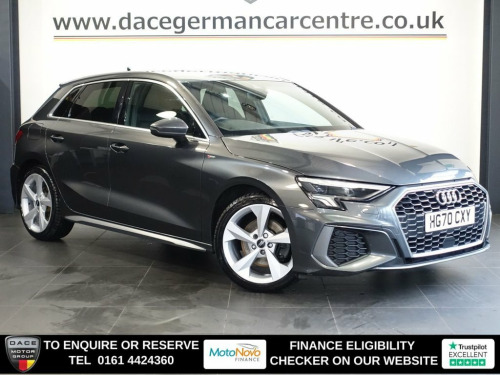 Audi A3  1.0 TFSI 30 S line Sportback 5dr Petrol Manual Eur 
