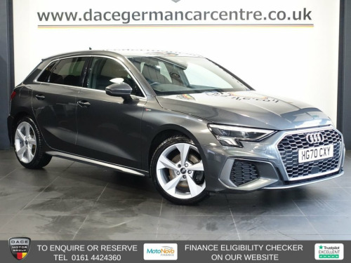 Audi A3  1.0 TFSI 30 S line Sportback 5dr Petrol Manual Eur 