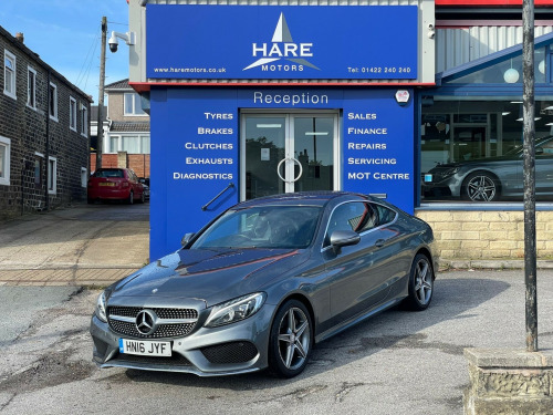 Mercedes-Benz C-Class C200 2.0 C200 AMG Line Coupe 2dr Petrol 7G-Tronic+ Euro 6 (s/s) (184 ps)