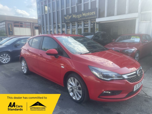 Vauxhall Astra  1.0i Turbo ecoTEC Design Euro 6 (s/s) 5dr