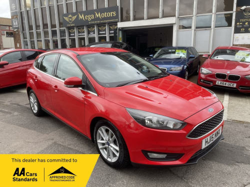 Ford Focus  1.0T EcoBoost Zetec Euro 6 (s/s) 5dr