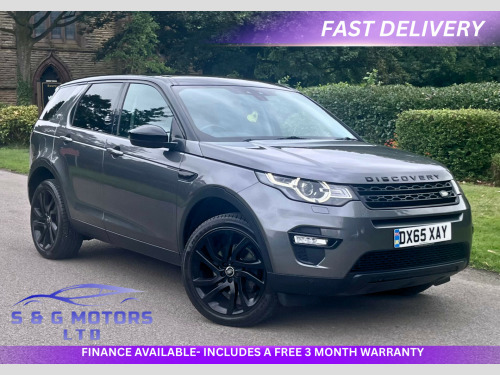 Land Rover Discovery Sport  2.0 TD4 HSE Black SUV 5dr Diesel Auto 4WD Euro 6 (s/s) (180 ps)