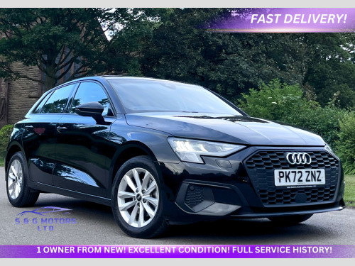 Audi A3  1.0 TFSI 30 Technik Sportback 5dr Petrol Manual Euro 6 (s/s) (110 ps)