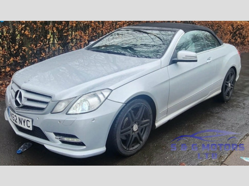 Mercedes-Benz E-Class E220 2.1 E220 CDI BlueEfficiency Sport Cabriolet 2dr Diesel G-Tronic+ Euro 5 (s/