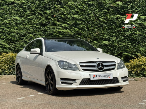 Mercedes-Benz C-Class C220 2.1 C220 CDI BlueEfficiency AMG Sport Coupe 2dr Diesel G-Tronic+ Euro 5 (s/