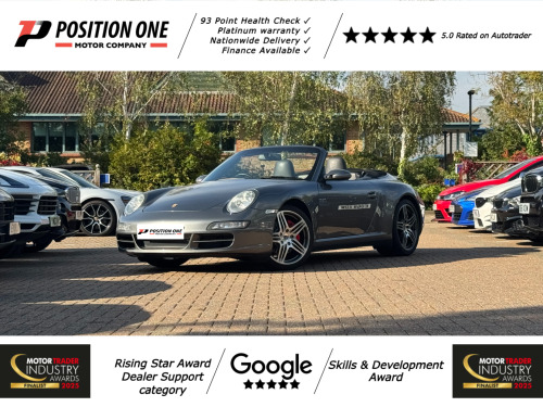 Porsche 911  3.8 997 Carrera 4S Cabriolet 2dr Petrol Manual AWD (285 g/km, 350 bhp)