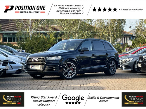 Audi SQ7  4.0 TDI V8 Vorsprung SUV 5dr Diesel Tiptronic quattro Euro 6 (s/s) (435 ps)