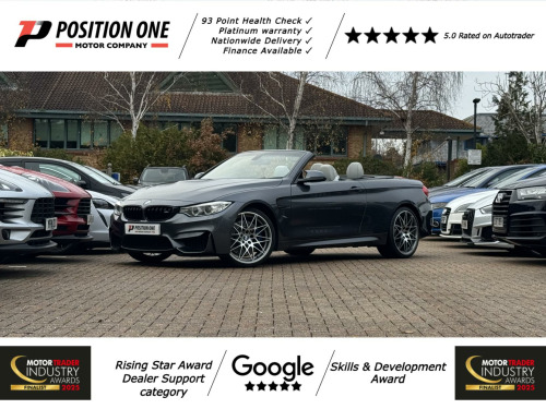 BMW M4  3.0 BiTurbo Competition Convertible 2dr Petrol DCT Euro 6 (s/s) (450 ps) 