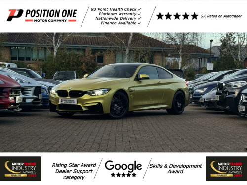 BMW M4  3.0 BiTurbo Competition Coupe 2dr Petrol DCT Euro 6 (s/s) (450 ps) 