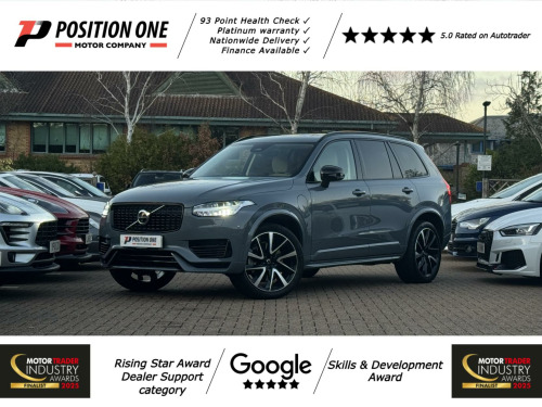 Volvo XC90  2.0h T8 Recharge 18.8kWh Ultimate Dark SUV 5dr Petrol Plug-in Hybrid Auto 4 