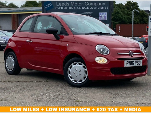 Fiat 500  1.2 Pop Hatchback 3dr Petrol Manual Euro 6 (s/s) (