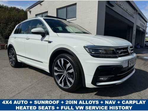 Volkswagen Tiguan  2.0 TDI R-Line SUV 5dr Diesel DSG 4Motion Euro 6 (