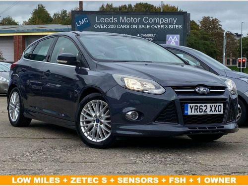 Ford Focus  1.6T EcoBoost Zetec S Hatchback 5dr Petrol Manual 