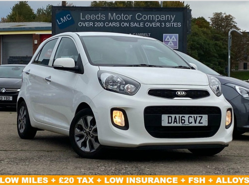 Kia Picanto  1.0 2 Hatchback 5dr Petrol Manual Euro 6 (65 bhp)