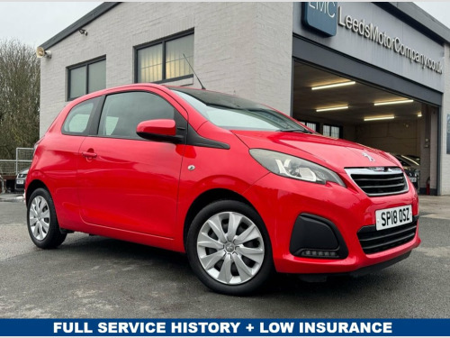 Peugeot 108  1.0 Active Hatchback 3dr Petrol Manual Euro 6 (68  