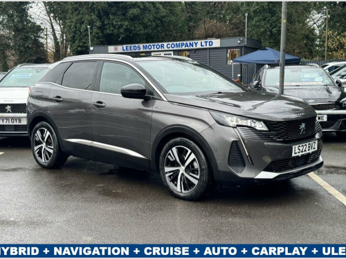 Peugeot 3008 Crossover  1.6 13.2kWh GT SUV 5dr Petrol Plug-in Hybrid e-EAT 