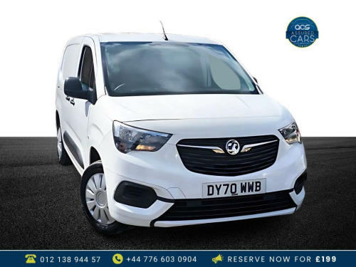 Vauxhall Combo  1.5 L2H1 2300 SPORTIVE S/S 101 BHP Panel Van_SWB_Long MOT_1.5L_Ulez