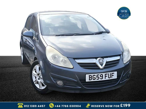 Vauxhall Corsa  1.4i 16v Design Hatchback 5dr Petrol Automatic (a/c) (158 g/km, 89 bhp) Aut