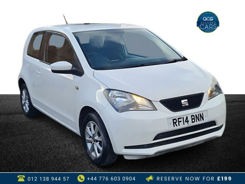 SEAT Mii  1.0 TOCA 3d 59 BHP £20 Tax_Low Insurance_1L_Petrol_3d