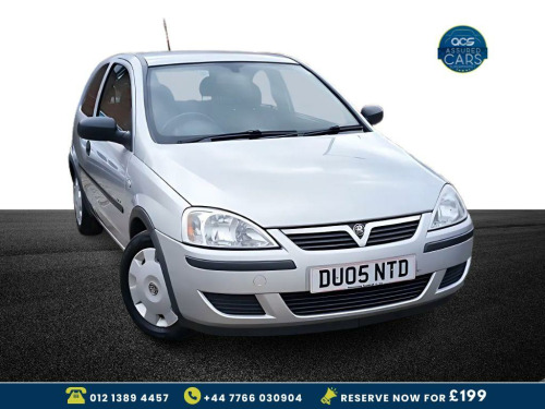 Vauxhall Corsa  1.2i 16v Life Hatchback 3dr Petrol Easytronic (127 g/km, 79 bhp) Auto_Low M