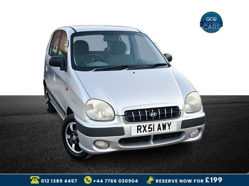 Hyundai Amica  1.0 GSi Hatchback 5dr Petrol Automatic (165 g/km, 55 bhp) Auto_Low MIles_Lo