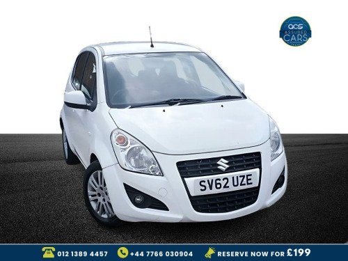 Suzuki Splash  1.2 SZ4 MPV 5dr Petrol Auto Euro 5 (94 ps) Auto_Low Insurance_1.2L_Petrol_U
