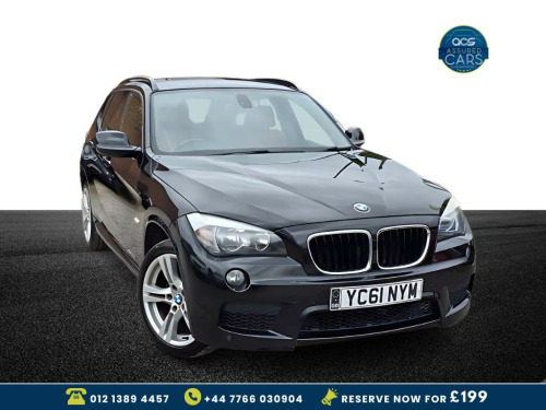 BMW X1  2.0 20d M Sport SUV 5dr Diesel Steptronic xDrive Euro 5 (177 ps) Auto_Low M