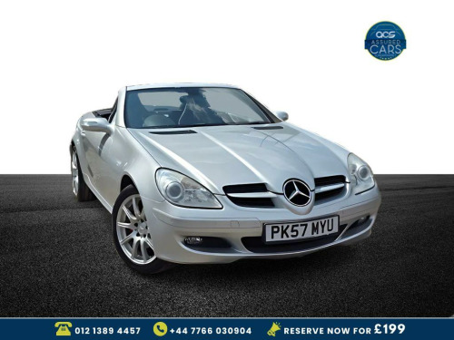 Mercedes-Benz SLK SLK280 3.0 SLK280 Convertible 2dr Petrol 7G-Tronic (222 g/km, 231 bhp) Auto_Conver