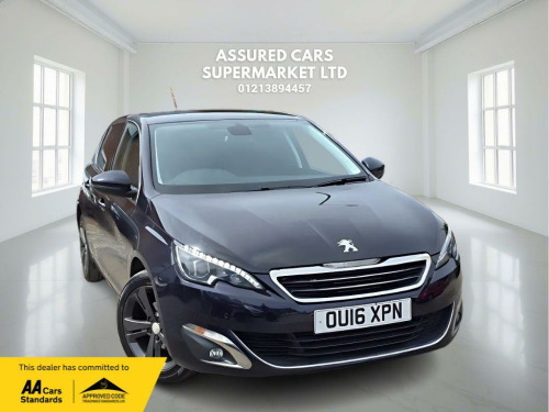 Peugeot 308  1.2 PureTech Allure Hatchback 5dr Petrol Manual Euro 6 (s/s) (130 ps) £20 T