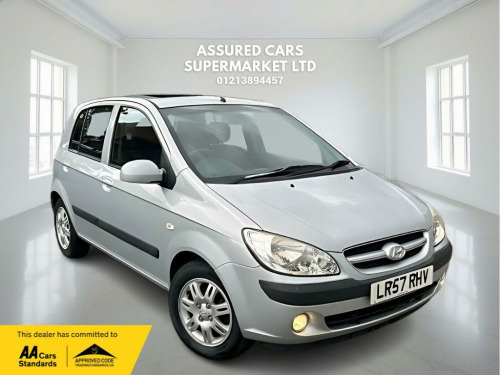 Hyundai Getz  1.4 CDX Hatchback 5dr Petrol Automatic (159 g/km, 95 bhp) Auto_Low Insuranc